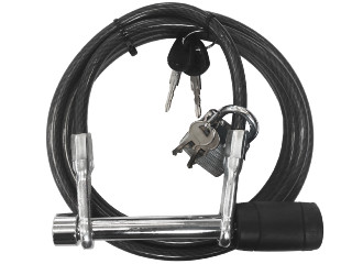 RS HITCH PIN LOCK & CABLE