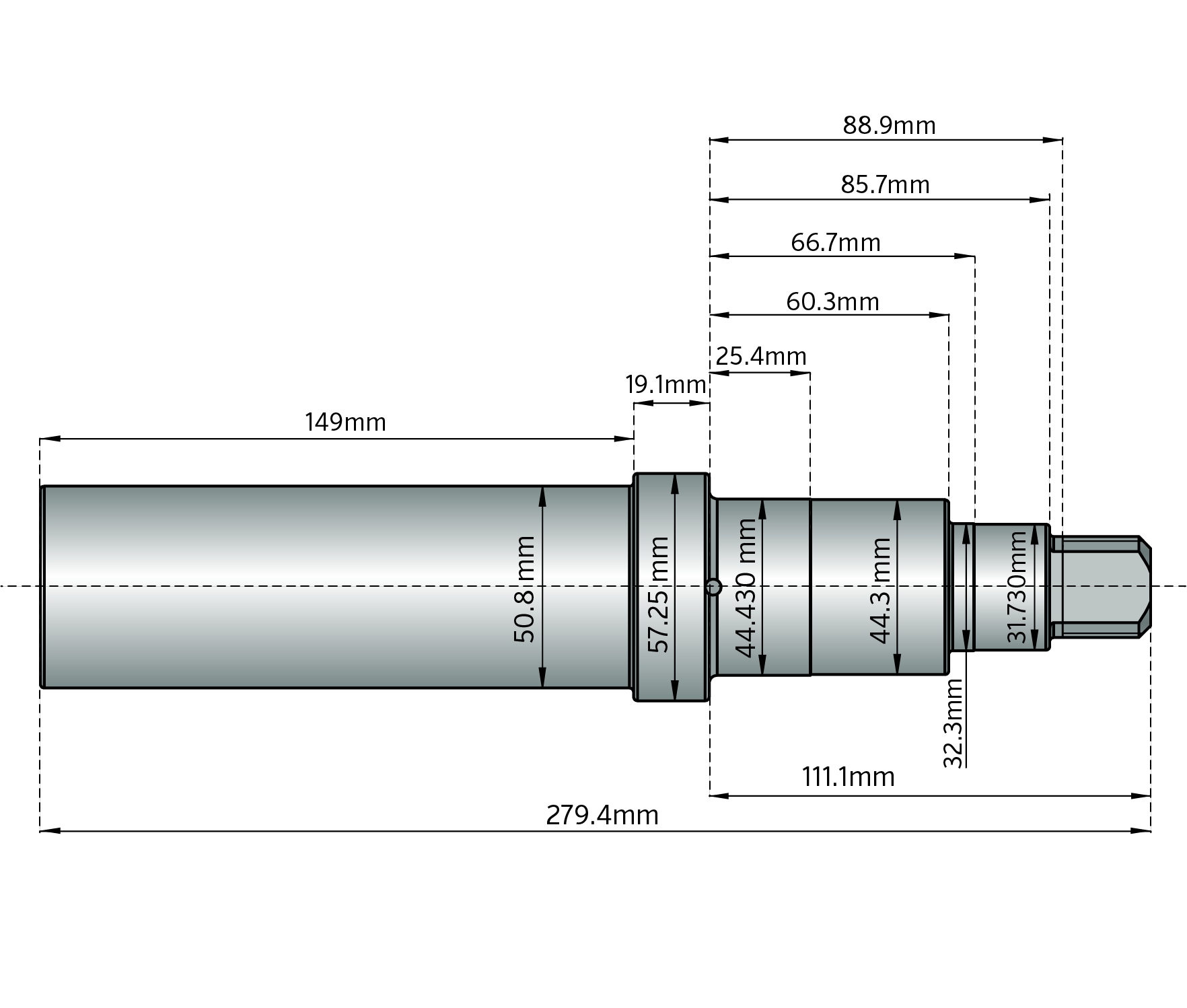 3000kg-stub-axle-less-flange-trojan