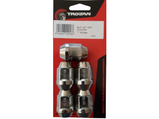 NUT 1/2" UNF ACORN x 5