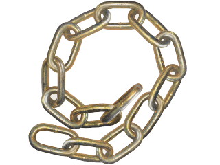 CHAIN 8MM H/T Z/P    14 LINK