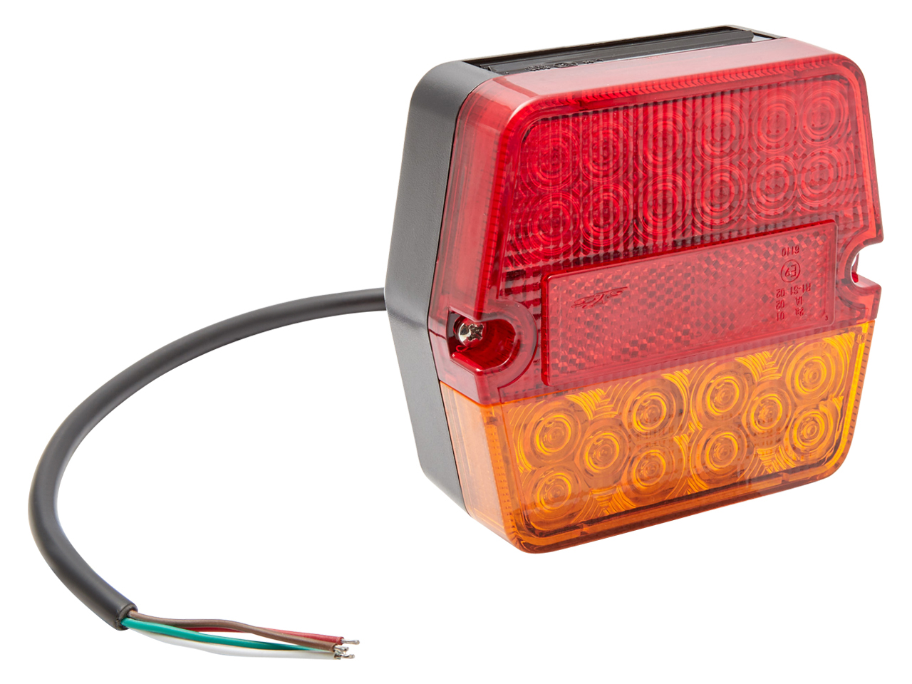Square 12 Volt Combination Tail Light Trojan