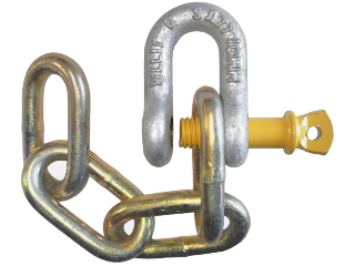 SAFETYCHAIN & SHACKLE EXTENSION (4 LINK)