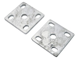 PLATE U BOLT M12 GALV PR 2in