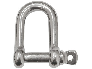 D SHACKLE S/S 10MM / 44mm x 22mm