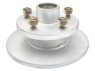 Hub - 225mm - 5x120mm"x7/16" - Cast Iron Integral - Slimline