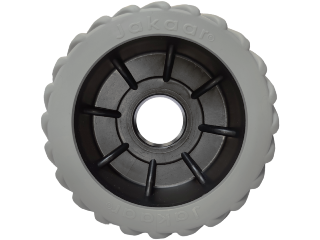 Grey Ribbed Wobble Roller