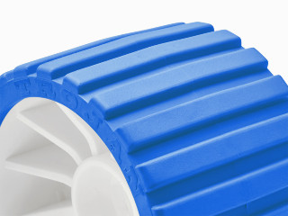 WOBBLE ROLLER BLUE RIBBED