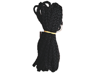 WINCH ROPE BLK 9MTR 1500KG