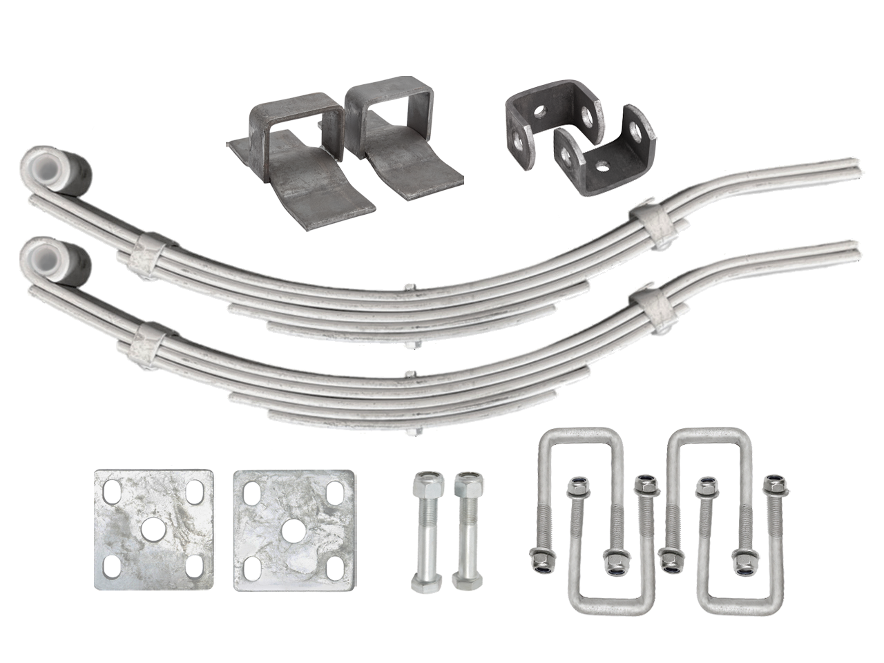 Multi Leaf Spring Kits Short Series 2000kg Trojan