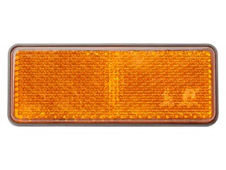 REFLECTOR AMBER 96 X 38 BOLT MOUNT