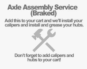 ASSEMBLE & GREASE BRAKED HUBS