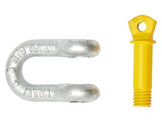 D SHACKLE 10mm  H/T - 34mm x 17mm