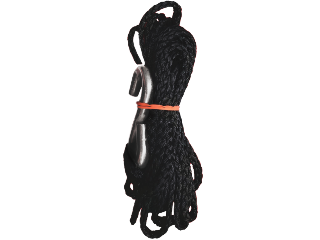 WINCH ROPE BLK 7MTR 1000KG