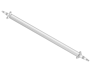 Straight Beam Axle - Disc-Braked - 1500kg - Bare Metal