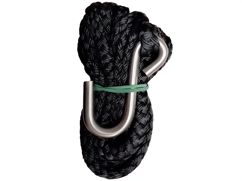 6MM Synthetic Winch Rope -Dyneema - Black - Red - Blue - Yellow - Green