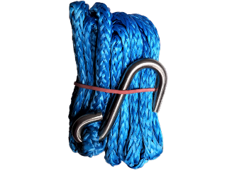 4m Blue Winch Rope, Capacity (1200kg)